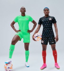 2023 FIFA Women’s World Cup: Oshoala and Ajibade model new Falcons’ Kits 2023 FIFA Women’s World Cup: Oshoala and Ajibade model new Falcons’ Kits