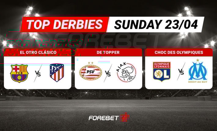 Sunday’s Derbies Sunday’s Derbies