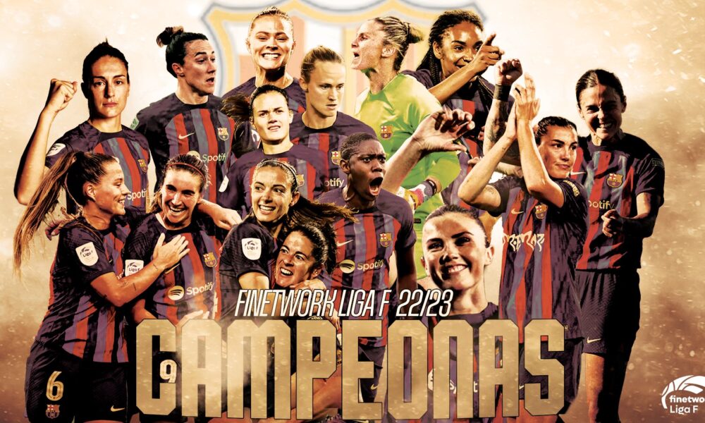 Asisat Oshoala’s strike hand Barcelona’s fourth consecutive Spanish league title