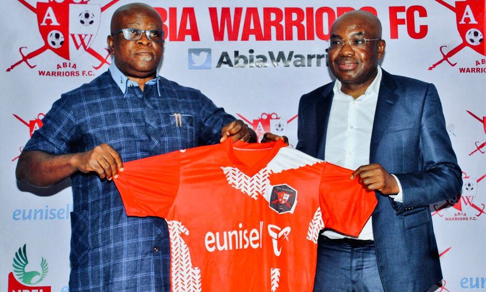 NPFL 2022/23 : Eunisell, Abia Warriors FC Unveil New Jersey