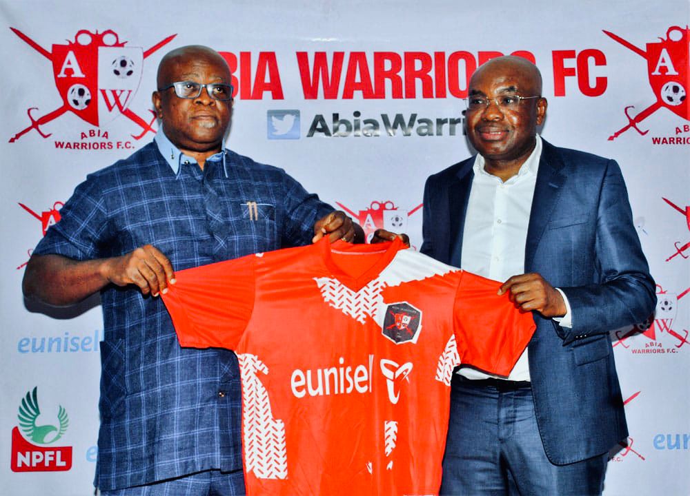 NPFL 2022/23 : Eunisell, Abia Warriors FC Unveil New Jersey NPFL 2022/23 : Eunisell, Abia Warriors FC Unveil New Jersey