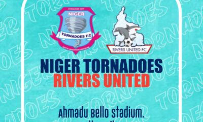 NPFL 2022/23 : Niger Tornadoes Battles Champions Rivers United In A High Profile Contest, As Battle For A Place In The NPFL Play Off Hots Up NPFL 2022/23 : Niger Tornadoes Battles Champions Rivers United In A High Profile Contest, As Battle For A Place In The NPFL Play Off Hots Up