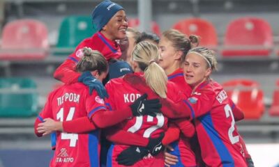 Francisca Ordega bags her third goal of the season as CSKA Moscow thrash Ryazan