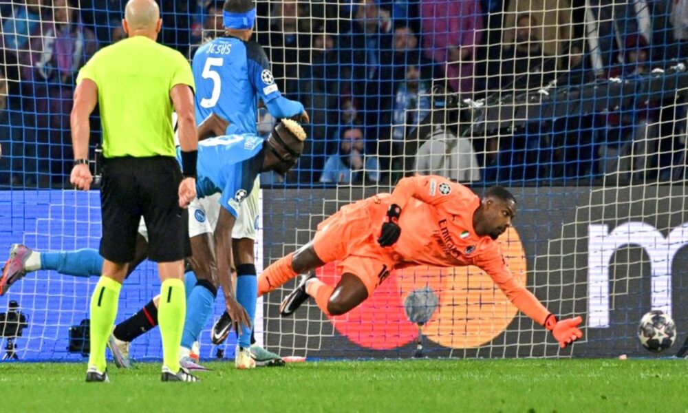 UEFA Champions League: Victor Osimhen on target despite Napoli quarterfinal exit