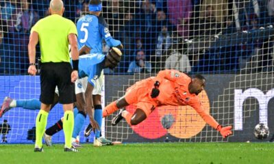 UEFA Champions League: Victor Osimhen on target despite Napoli quarterfinal exit