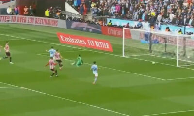 Video: Mahrez goes on epic run before coolly slotting Man City 2-0 ahead against Sheffield United