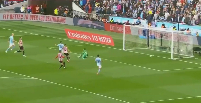 Video: Mahrez goes on epic run before coolly slotting Man City 2-0 ahead against Sheffield United