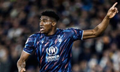 Taiwo Awoniyi urges Nottingham Forest to go for broke against Arsenal