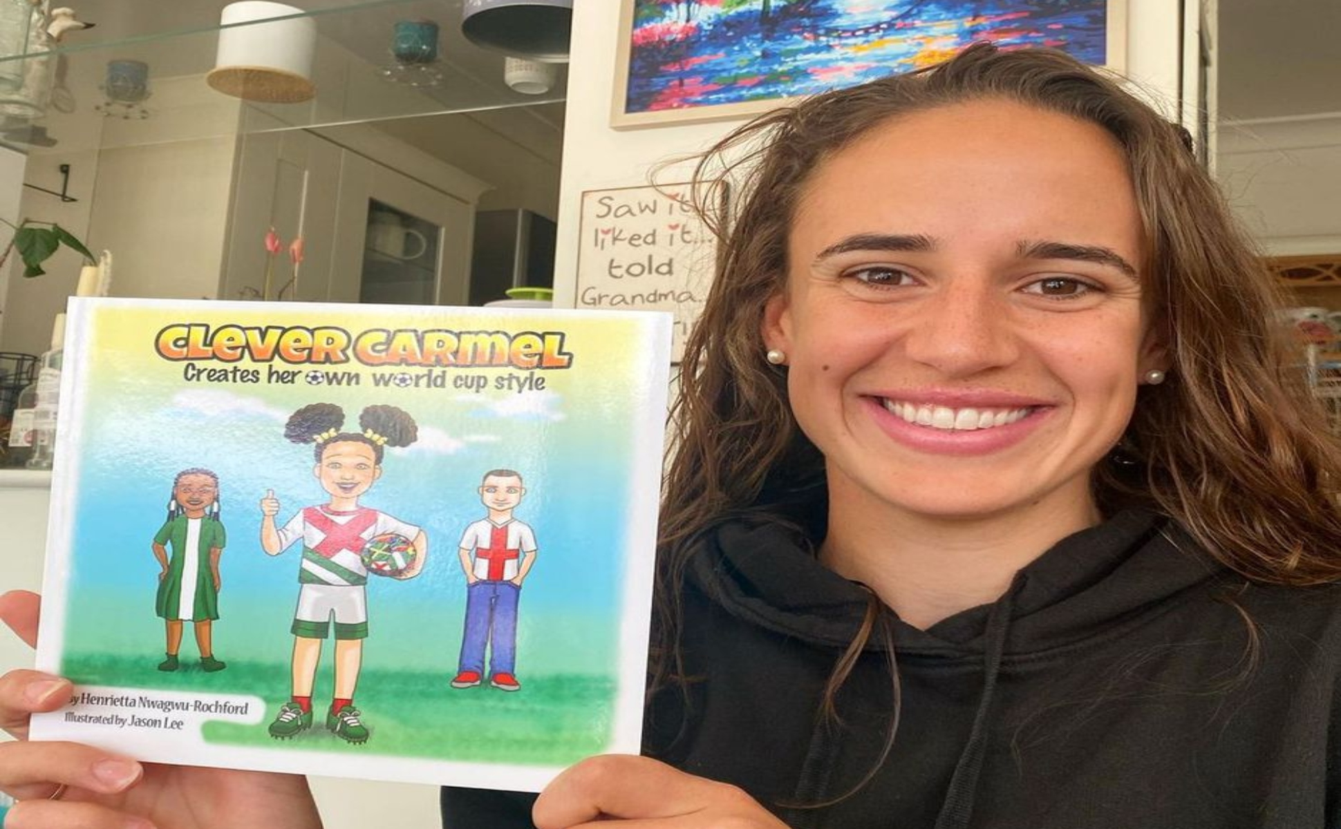 Ashleigh Plumptre celebrates new kids book that embraces dual nationality Ashleigh Plumptre celebrates new kids book that embraces dual nationality