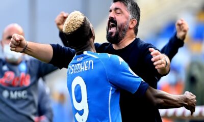 Victor Osimhen lauds Gattuso and Spalletti for his career exploits in Italy