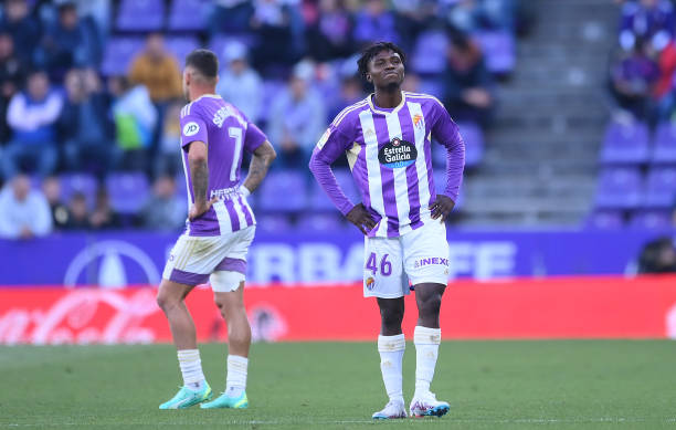 Tunde Akinsola makes LaLiga debut with Real Valladolid Tunde Akinsola makes LaLiga debut with Real Valladolid
