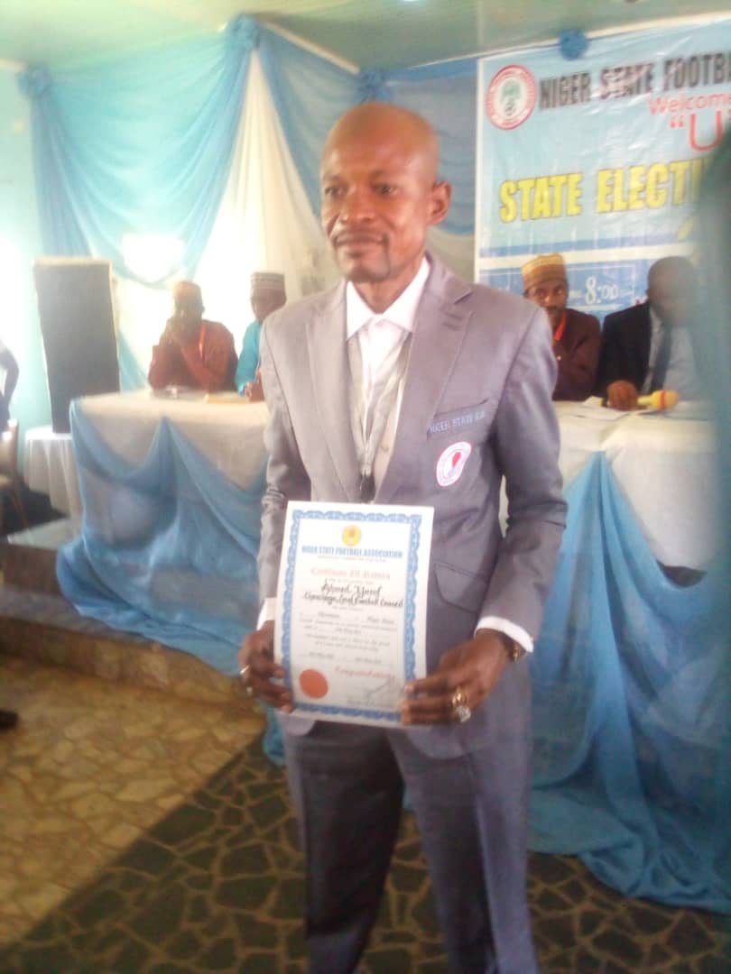 Yusuf Fresh Back For The 6th Time As Niger State Football Association Chairman Yusuf Fresh Back For The 6th Time As Niger State Football Association Chairman