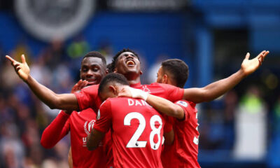 Man on Fire!!! Awoniyi nets brace against Chelsea, Halts Lampard’s Revival