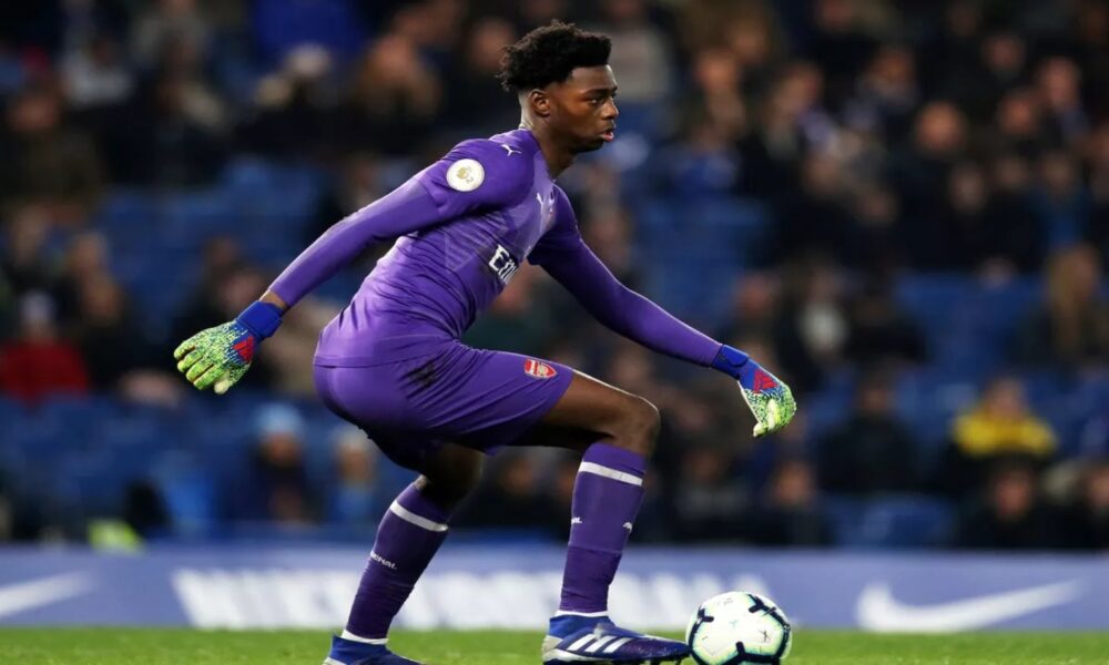 Arsenal goalkeeper Arthur Okonkwo eyes Nigeria invitation to Super Eagles