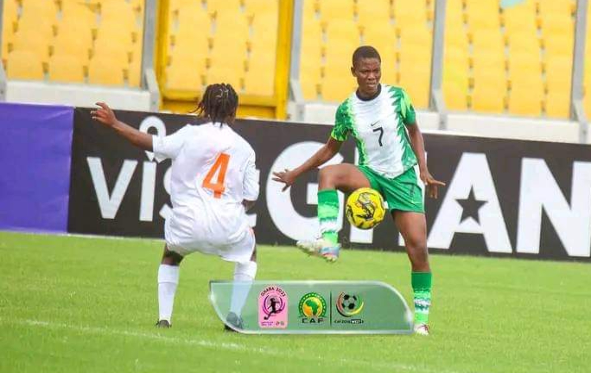 Nigeria U20W 7-0 Niger U20W: Opeyemi Ajakaye leads Falconets to ruthless start Nigeria U20W 7-0 Niger U20W: Opeyemi Ajakaye leads Falconets to ruthless start