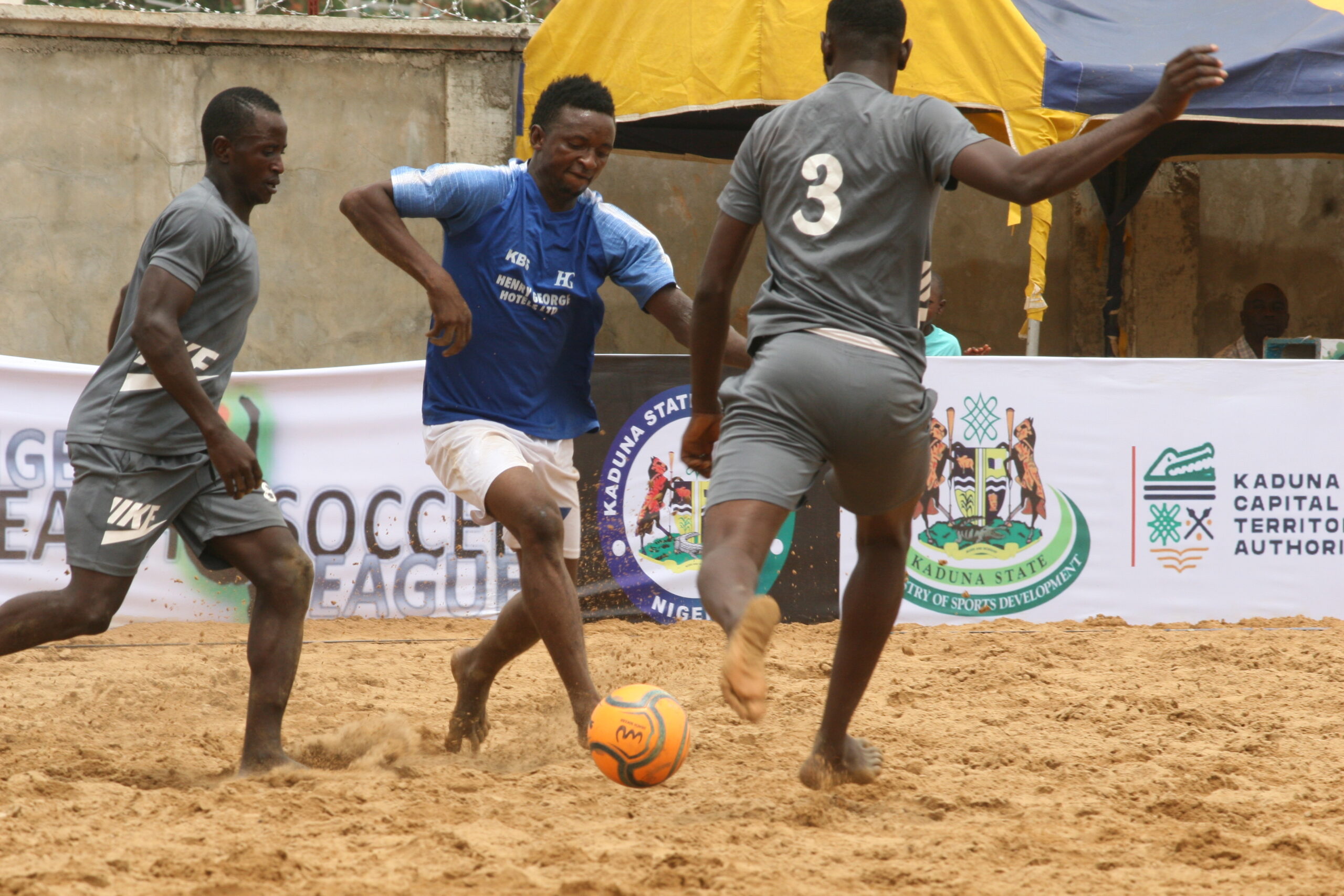 Governor-elect Sanu Uba sets Nigeria Beach Soccer League Phase 2 rolling in Kaduna Governor-elect Sanu Uba sets Nigeria Beach Soccer League Phase 2 rolling in Kaduna