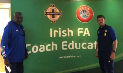 Kennedy Boboye reveals dream to coach Super Eagles after UEFA C License