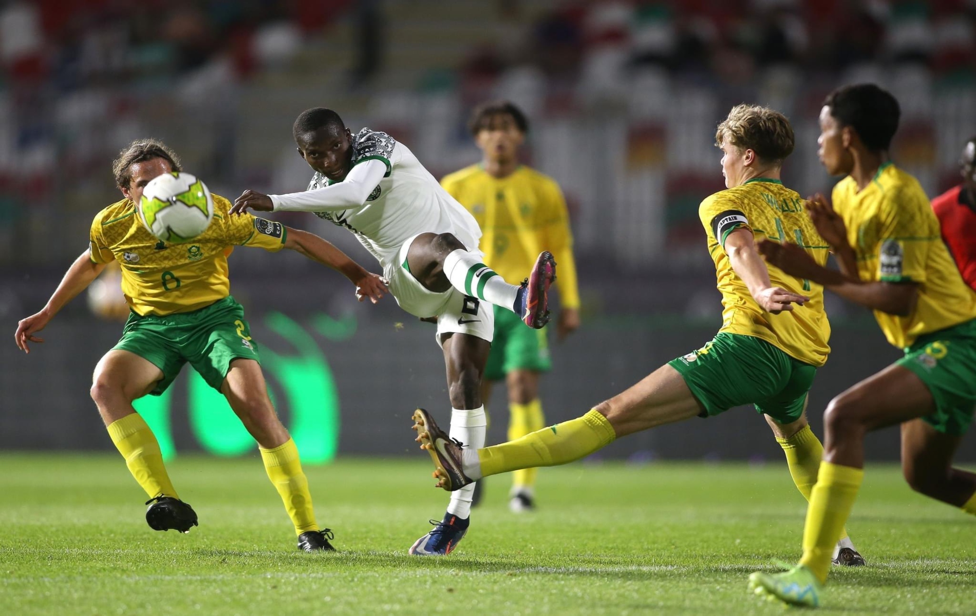 Nigeria U17 3-2 South Africa U17: Golden Eaglets edge Amajimbos to quarterfinal spot Nigeria U17 3-2 South Africa U17: Golden Eaglets edge Amajimbos to quarterfinal spot