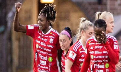 Anam Imo strike sends Pitea top of Swedish Damallsvenskan