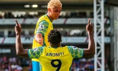 Taiwo Awoniyi breaks Nottingham Forest goal record against Crystal Palace