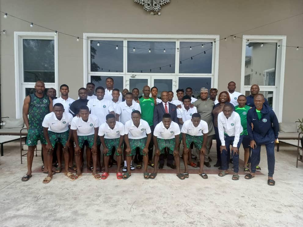 Argentina 2023: Ambassador Ikurusi Charges Flying Eagles To Go For glory Argentina 2023: Ambassador Ikurusi Charges Flying Eagles To Go For glory