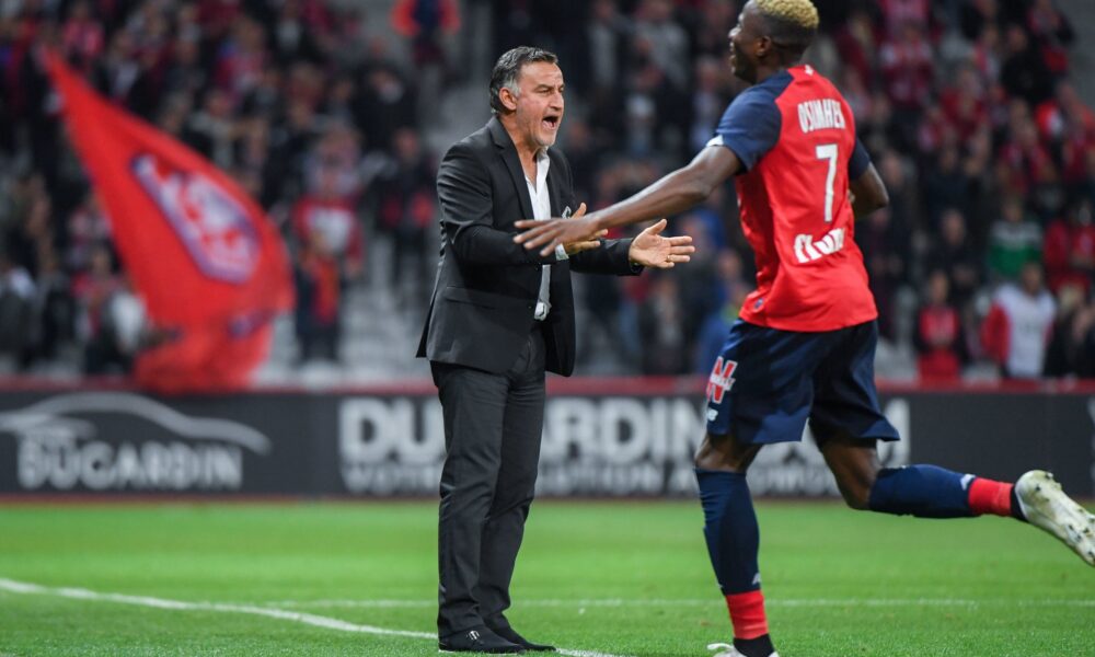 Victor Osimhen thumbs down Christophe Galtier’s Napoli appointment
