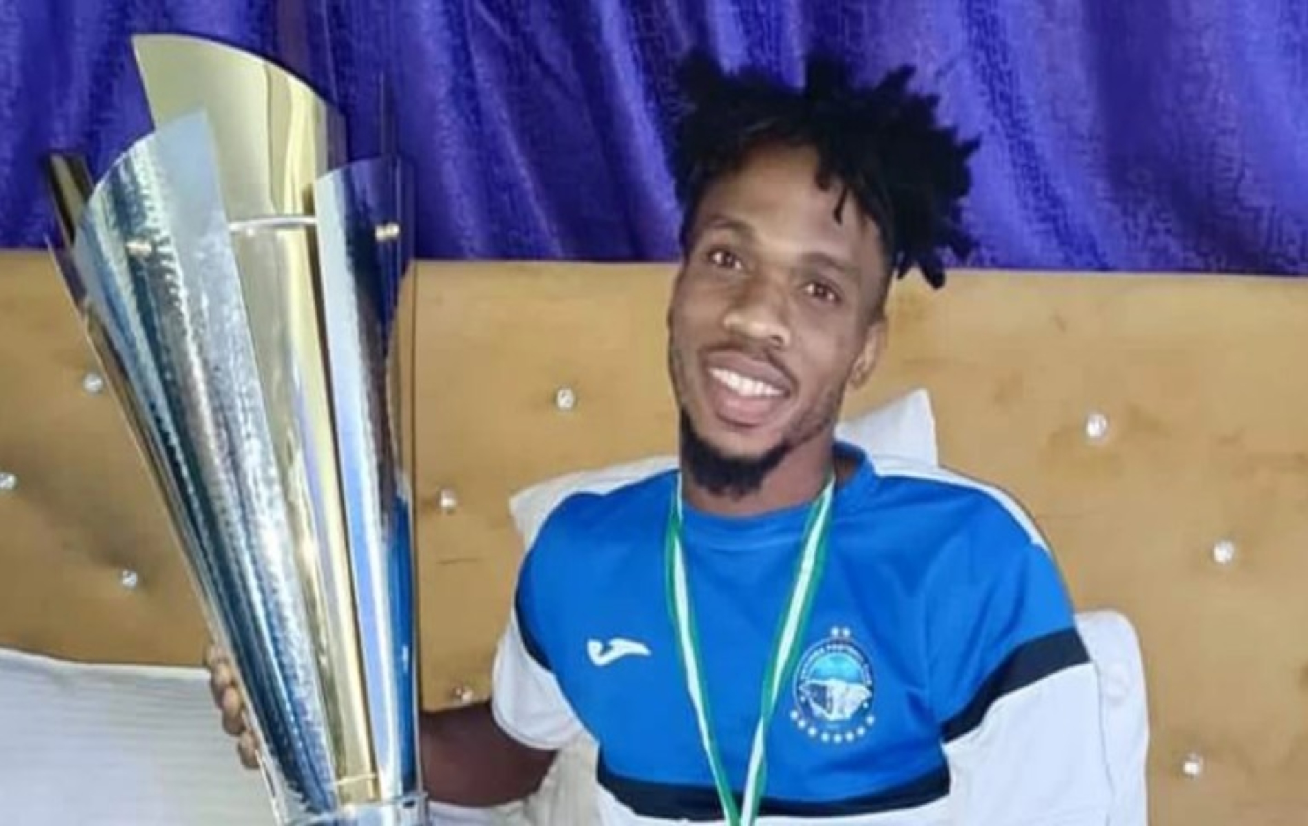 Ekene Awazie ecstatic about winning Nigeria Premier Football League with Enyimba Ekene Awazie ecstatic about winning Nigeria Premier Football League with Enyimba