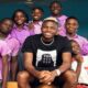 Victor Osimhen put smiles on Oregun school kids’ faces