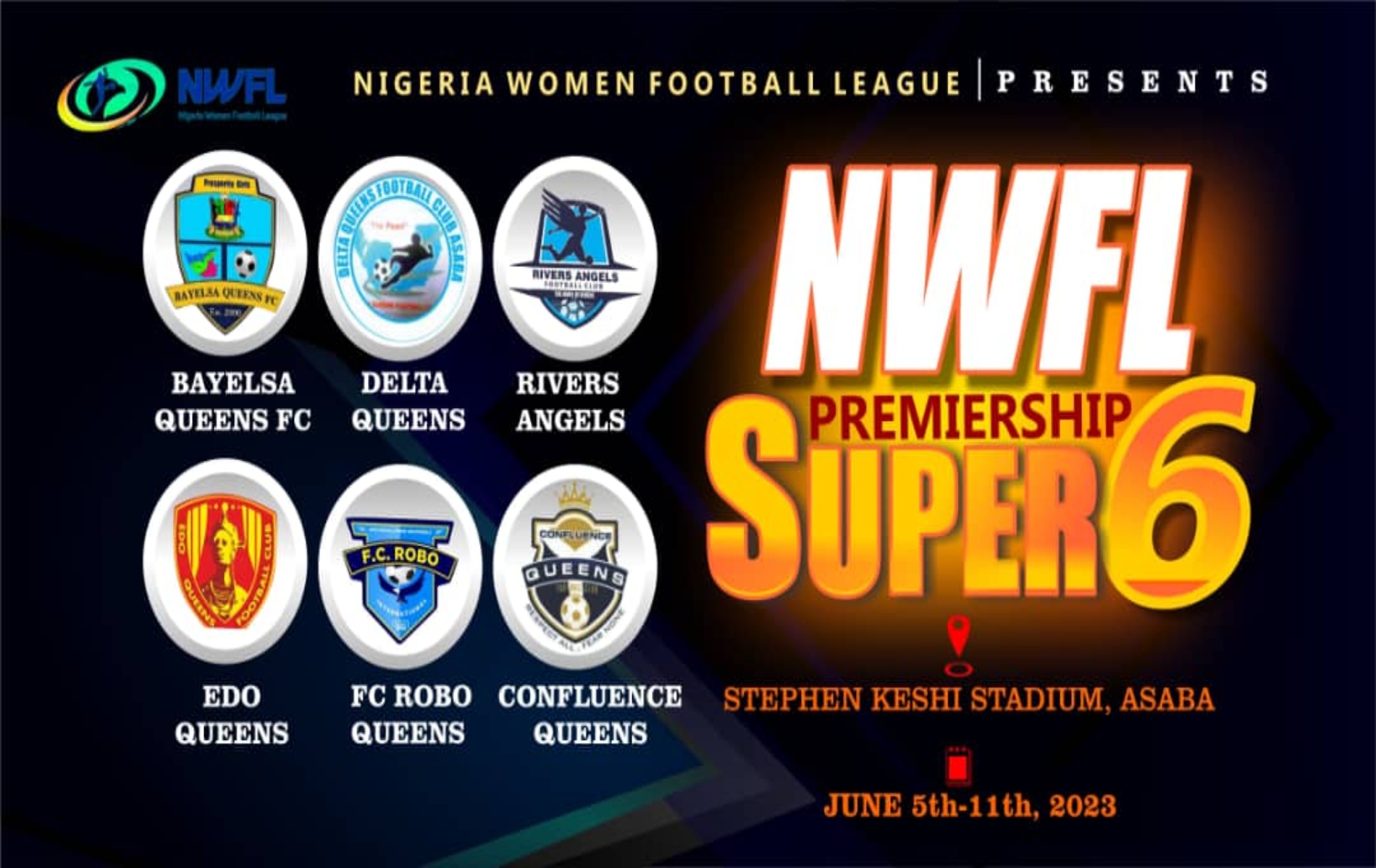 Nigeria Women Football League Premiership Super get early kick-off date Nigeria Women Football League Premiership Super get early kick-off date