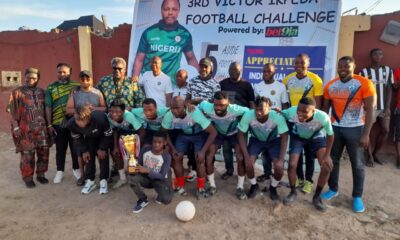 Victor Ikpeba Football Challenge In Lagos Concludes With Players Receiving A Shower Of Cash Prizes