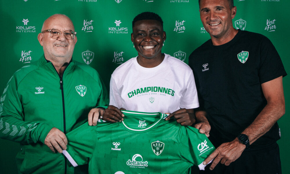 Regina Otu opens goal account as Saint Etienne pick first point against Montpelier Regina Otu opens goal account as Saint Etienne pick first point against Montpelier