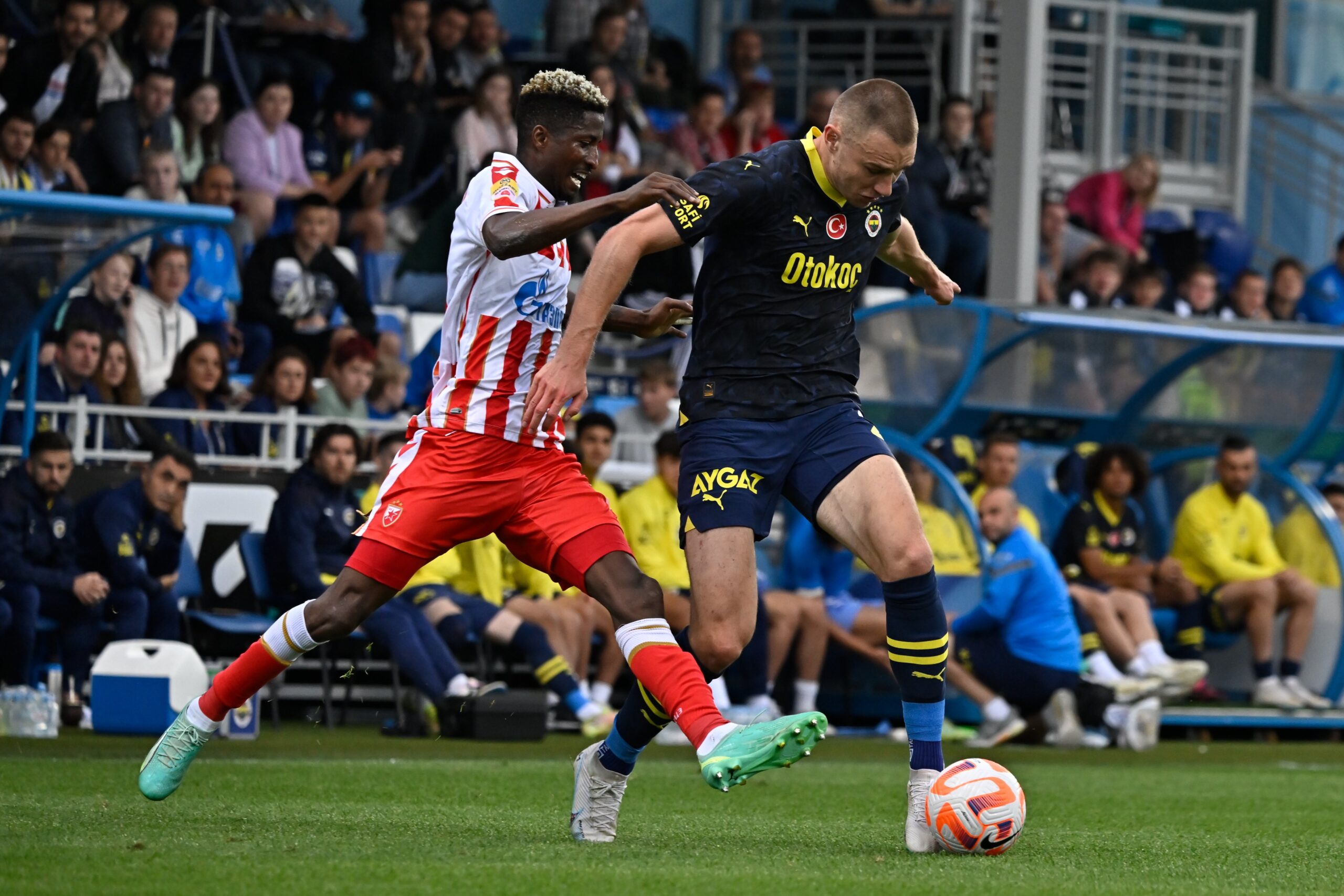 Peter Olayinka wins first title with Red Star Belgrade