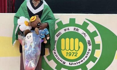 Gabe Bags Arts Degree From Taiwan University Gabe Bags Arts Degree From Taiwan University