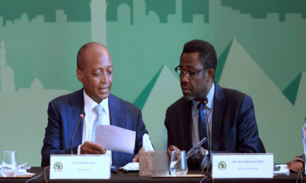 CAF President Motsepe challenges President Tinubu for Nigeria to host World Cup CAF President Motsepe challenges President Tinubu for Nigeria to host World Cup