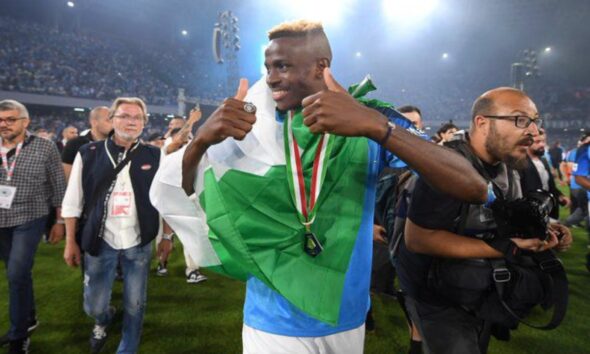 Dimeji Lawal advises Victor Osimhen to stay calm amidst transfer rumours