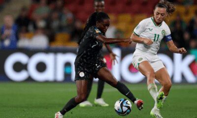 Nigeria Settle For Goalless Draw, Secure Second Place In Group B, While Ireland Exits WWC On Debut Nigeria Settle For Goalless Draw, Secure Second Place In Group B, While Ireland Exits WWC On Debut