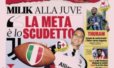 Today’s Papers – New Milan Devils, Sow for Lazio, Calvert-Lewin Roma