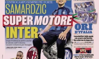 Today’s Papers – Samardzic for Inter, Hojlund makes Atalanta rich Today’s Papers – Samardzic for Inter, Hojlund makes Atalanta rich