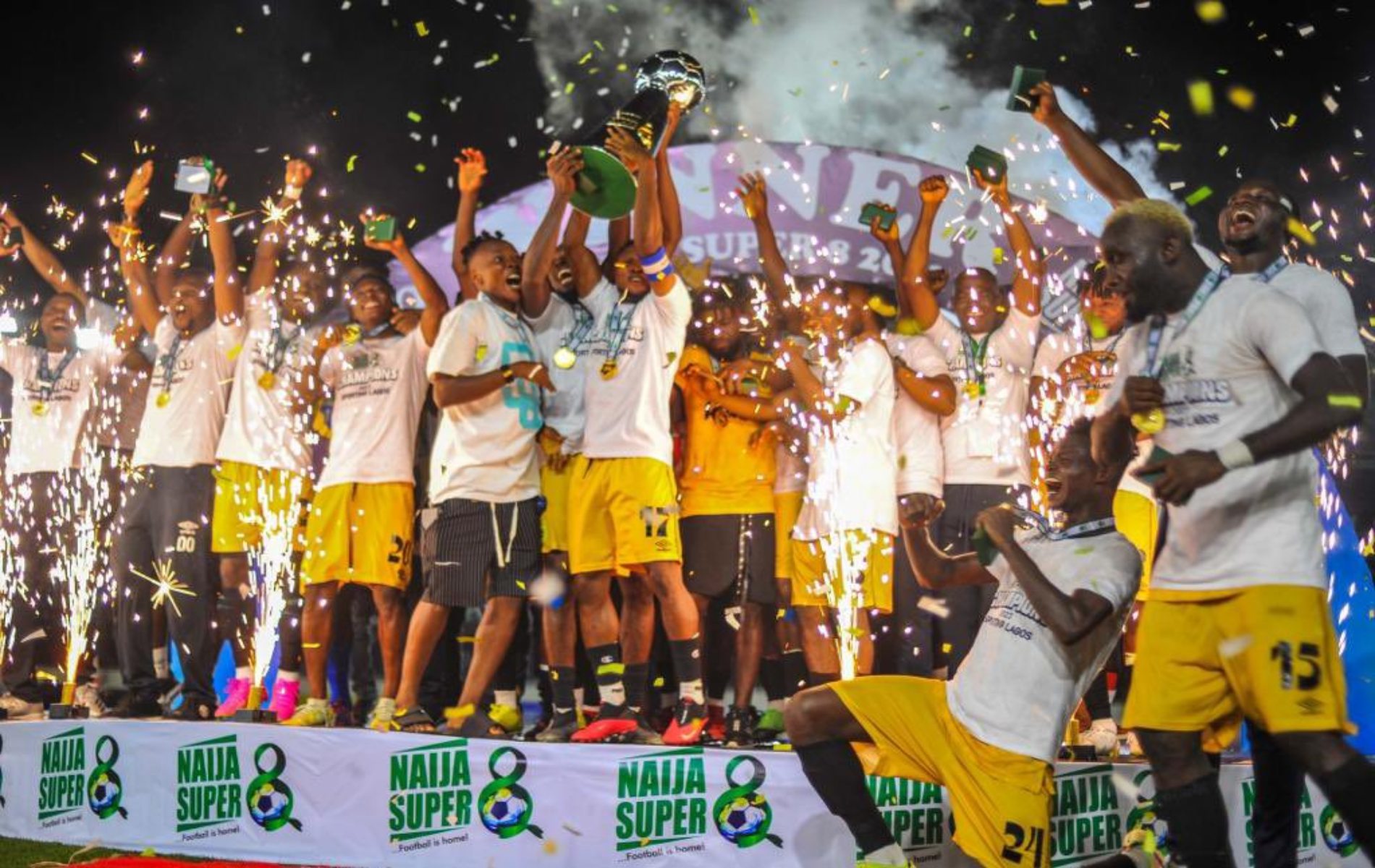 Sporting Lagos pip Remo Stars to maiden Naija Super 8 title Sporting Lagos pip Remo Stars to maiden Naija Super 8 title