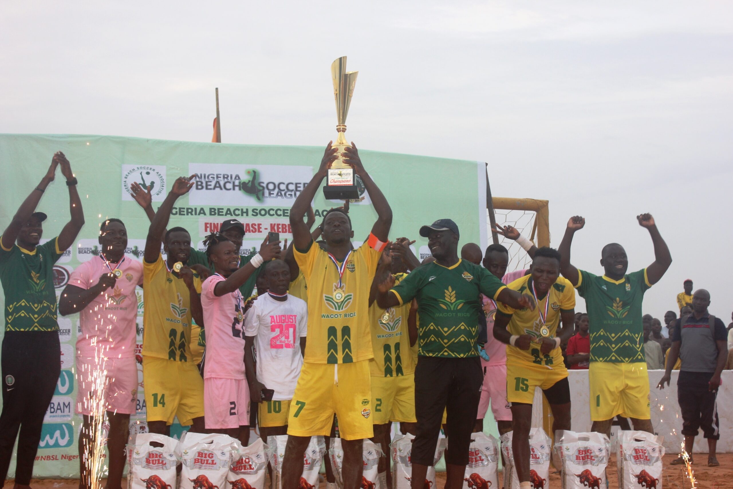 Kebbi BSC crowned 2023 Nigeria Beach Soccer League champions Kebbi BSC crowned 2023 Nigeria Beach Soccer League champions