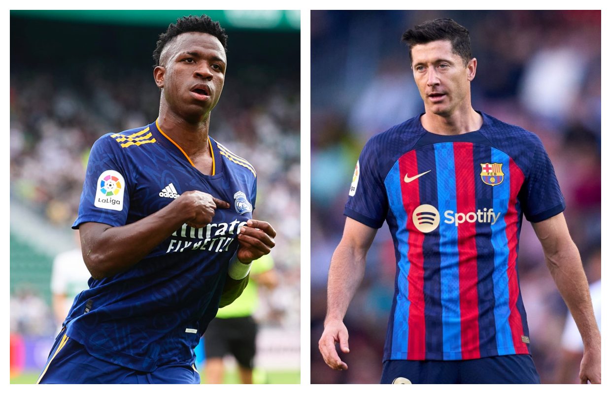 Barcelona & Real Madrid Stars Feature Barcelona & Real Madrid Stars Feature