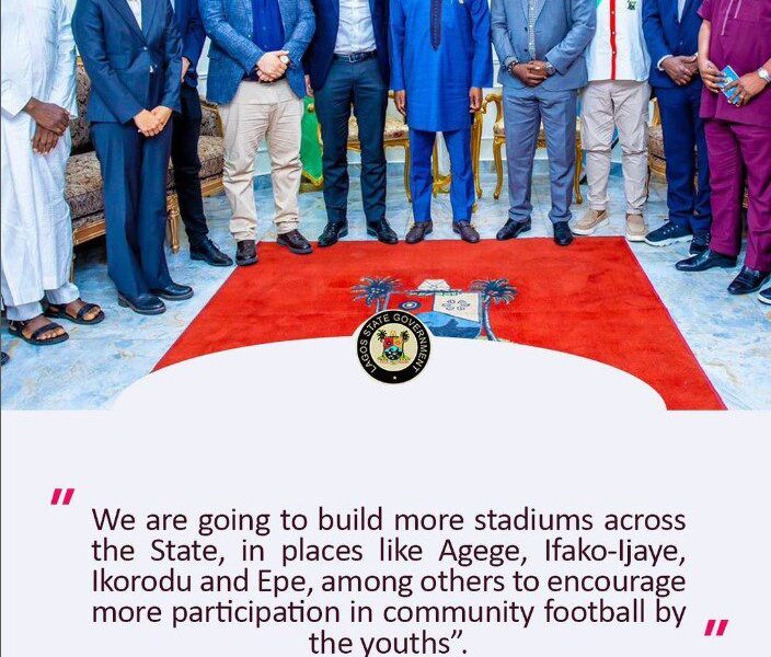 “Agege Stadium Will Be Ready Soon” Affirms Deputy Governor As He Assures Lagos State Readiness To Co-Host 2027 Africa Cup Of Nations With Republic Of Benin