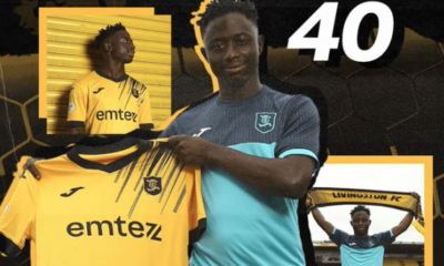Promising Midfielder Lawal Joins Livingston FC On Three-Year Contract, Marking Sixth Flying Eagles’ Overseas Transfer
