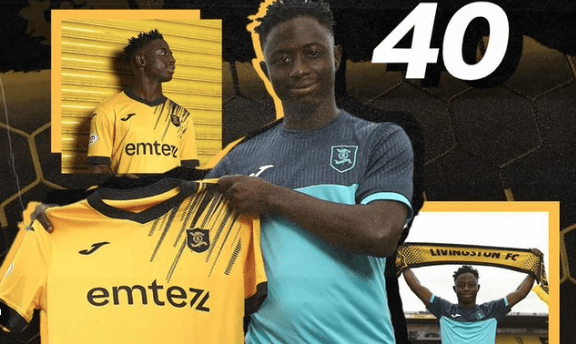 Promising Midfielder Lawal Joins Livingston FC On Three-Year Contract, Marking Sixth Flying Eagles’ Overseas Transfer Promising Midfielder Lawal Joins Livingston FC On Three-Year Contract, Marking Sixth Flying Eagles’ Overseas Transfer