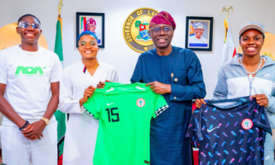 Lagos Governor Applauds Super Falcons Star Asisat Oshoala As ‘Agba Baller’ For Historic FIFA Women’s World Cup Feat