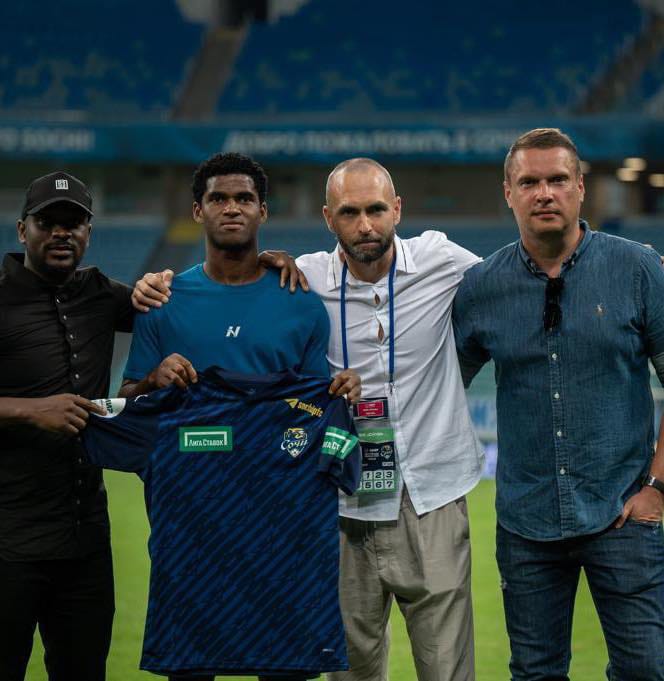 Solomon Agbalaka Set To Get Number 15 Jersey For PFC Sochi After Official Transfer Confirmation Solomon Agbalaka Set To Get Number 15 Jersey For PFC Sochi After Official Transfer Confirmation