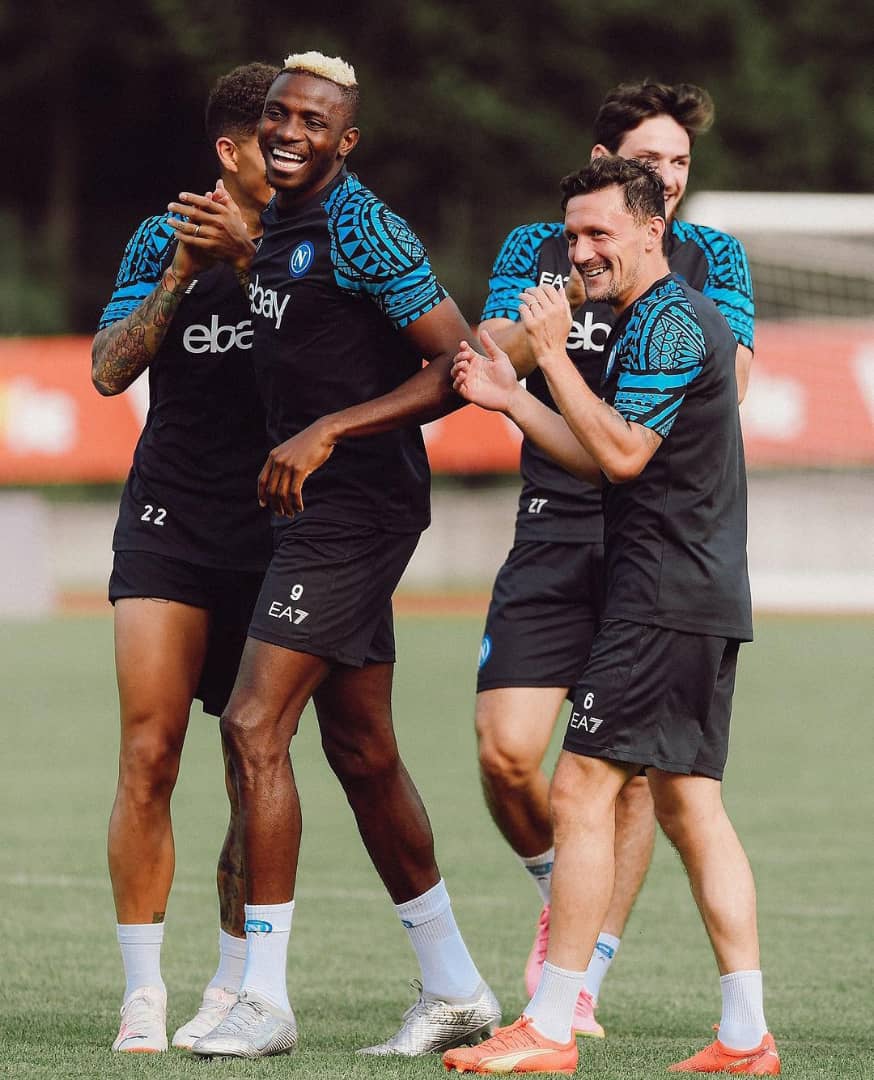 Victor Osimhen Continues Recovery from Ankle Injury Ahead of New Season Opener Victor Osimhen Continues Recovery from Ankle Injury Ahead of New Season Opener