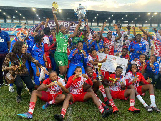 WAFU-B Champions League: Sapphire Nigeria Women Football Supporters Club (SNWFSC )Drums Support For Delta Queens WAFU-B Champions League: Sapphire Nigeria Women Football Supporters Club (SNWFSC )Drums Support For Delta Queens