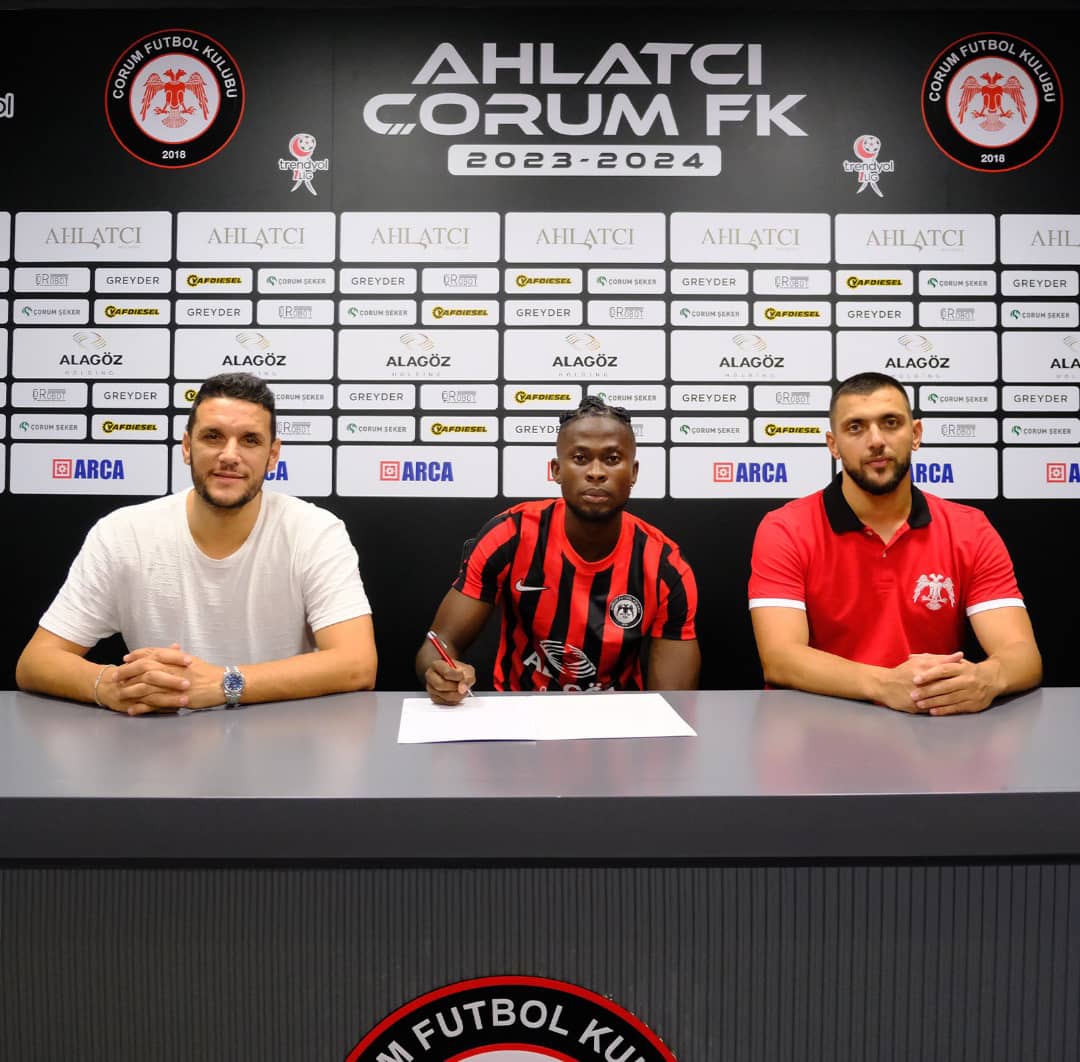 Imperial FC Defender, Ologo Joins Ahlatcı Çorum FK Until The End Of The Season Imperial FC Defender, Ologo Joins Ahlatcı Çorum FK Until The End Of The Season