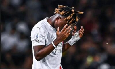 Nigeria winger Samuel Chukwueze debuts in AC Milan win